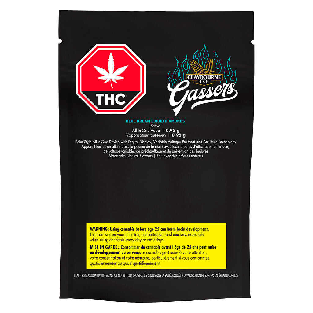 Gassers Blue Dream Liquid Diamonds AIO - 