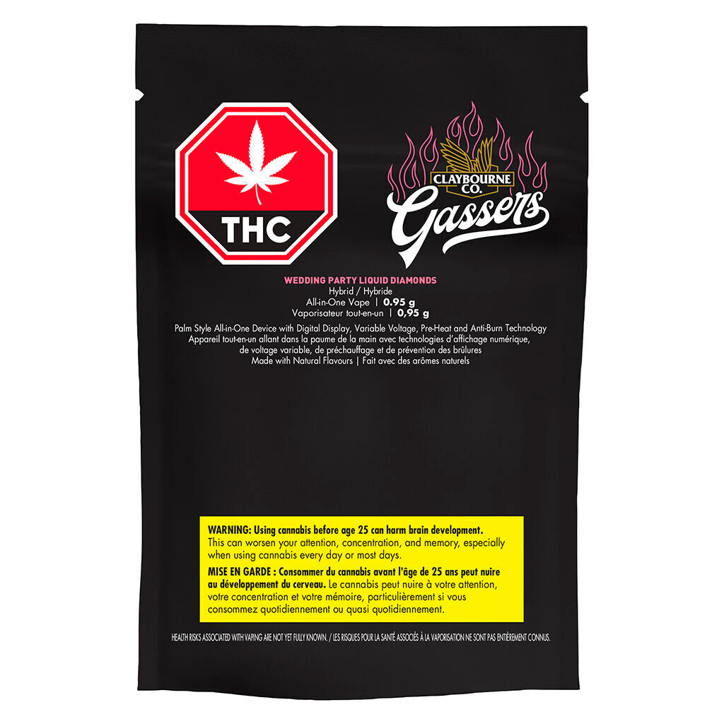 Gassers Wedding Party Liquid Diamonds AIO - 