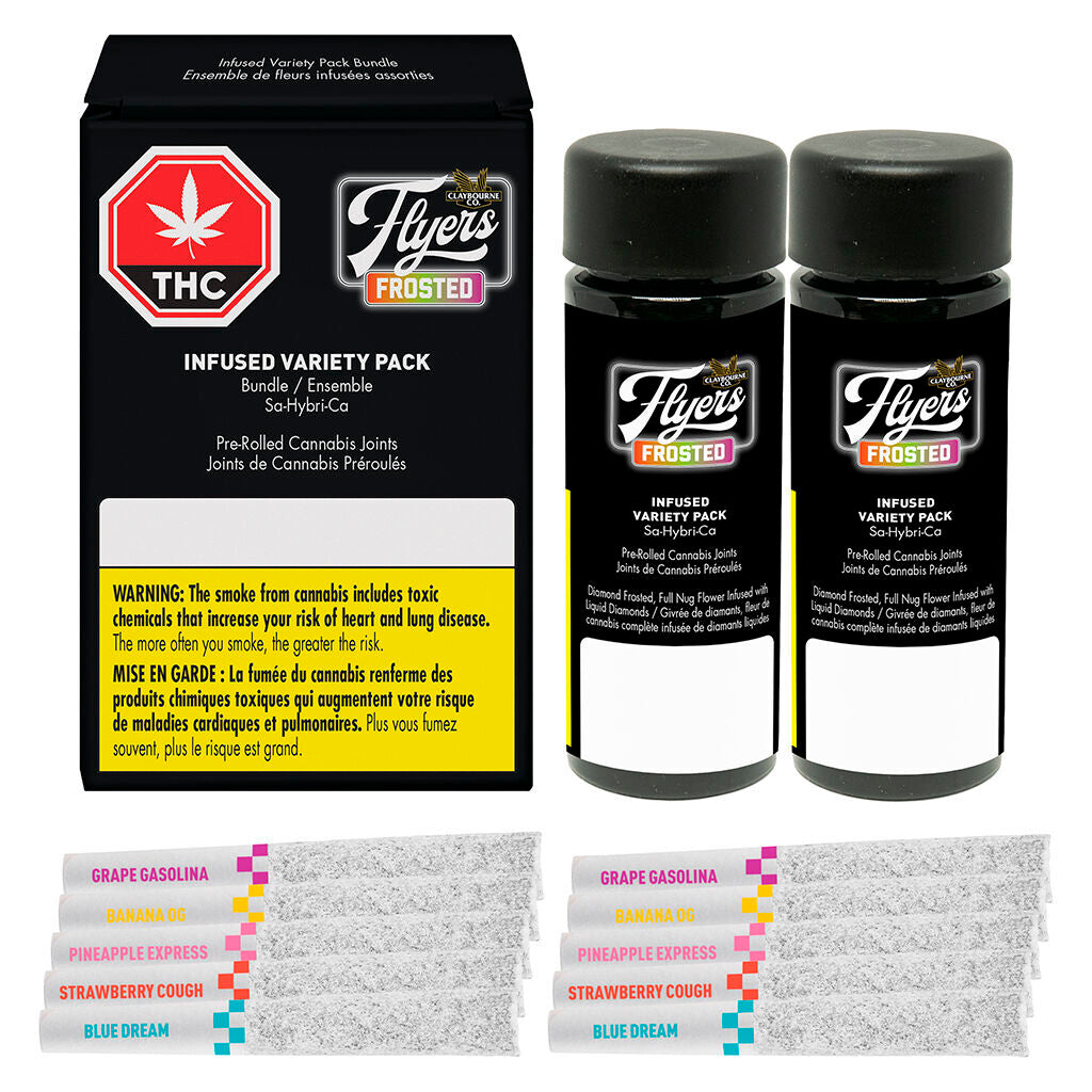 Flyers Frosted Infused Variety Pack Bundle - 