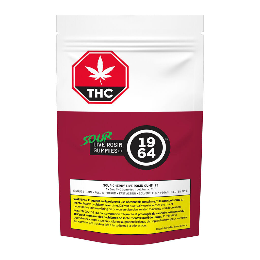 Sour Cherry Live Rosin Gummies - 