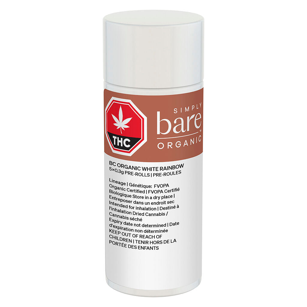 BC Organic White Rainbow Pre-Roll - 