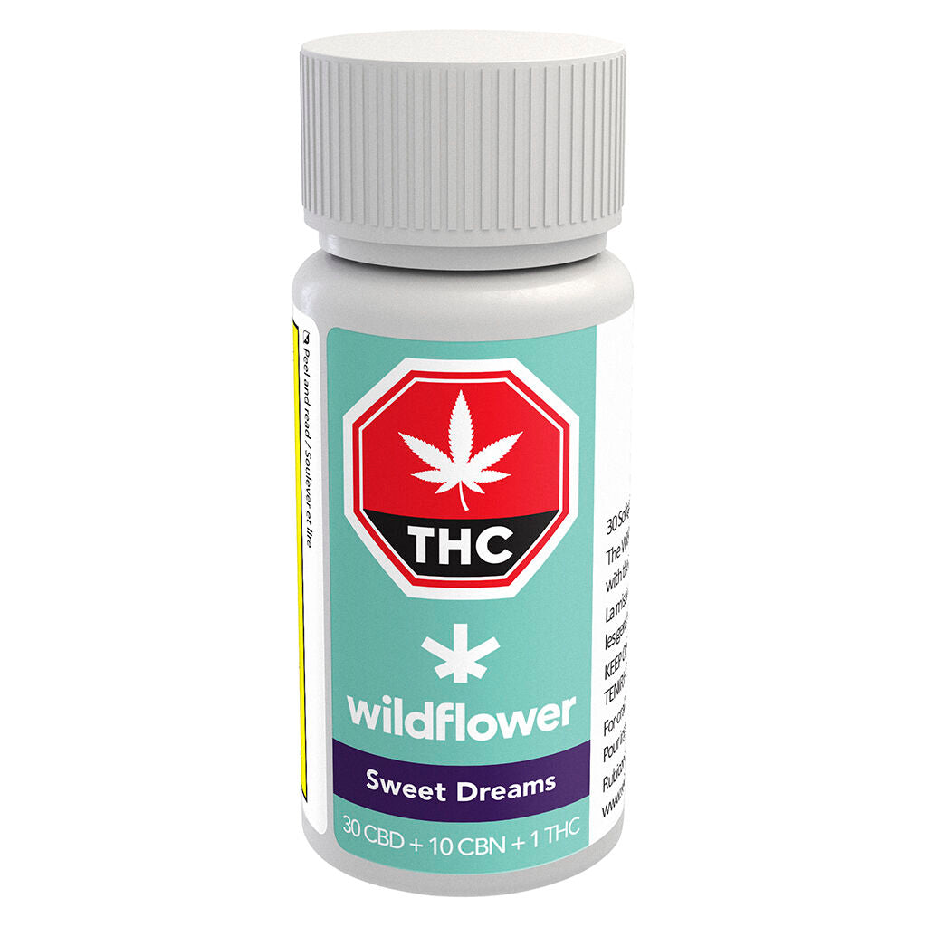 Sweet Dreams CBD + CBN + THC Softgels