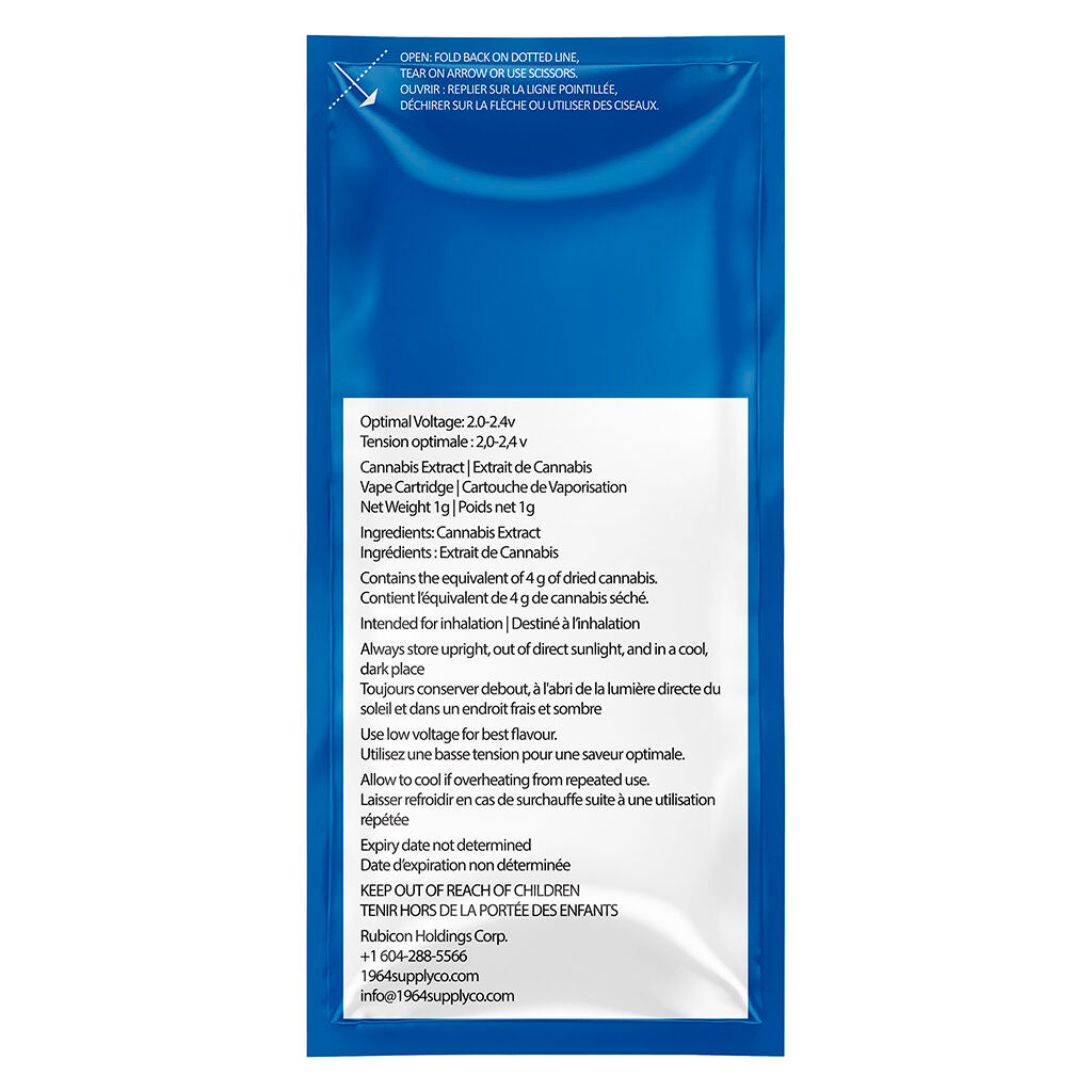 Blue Dream FSE Resin 510 Thread Cartridge