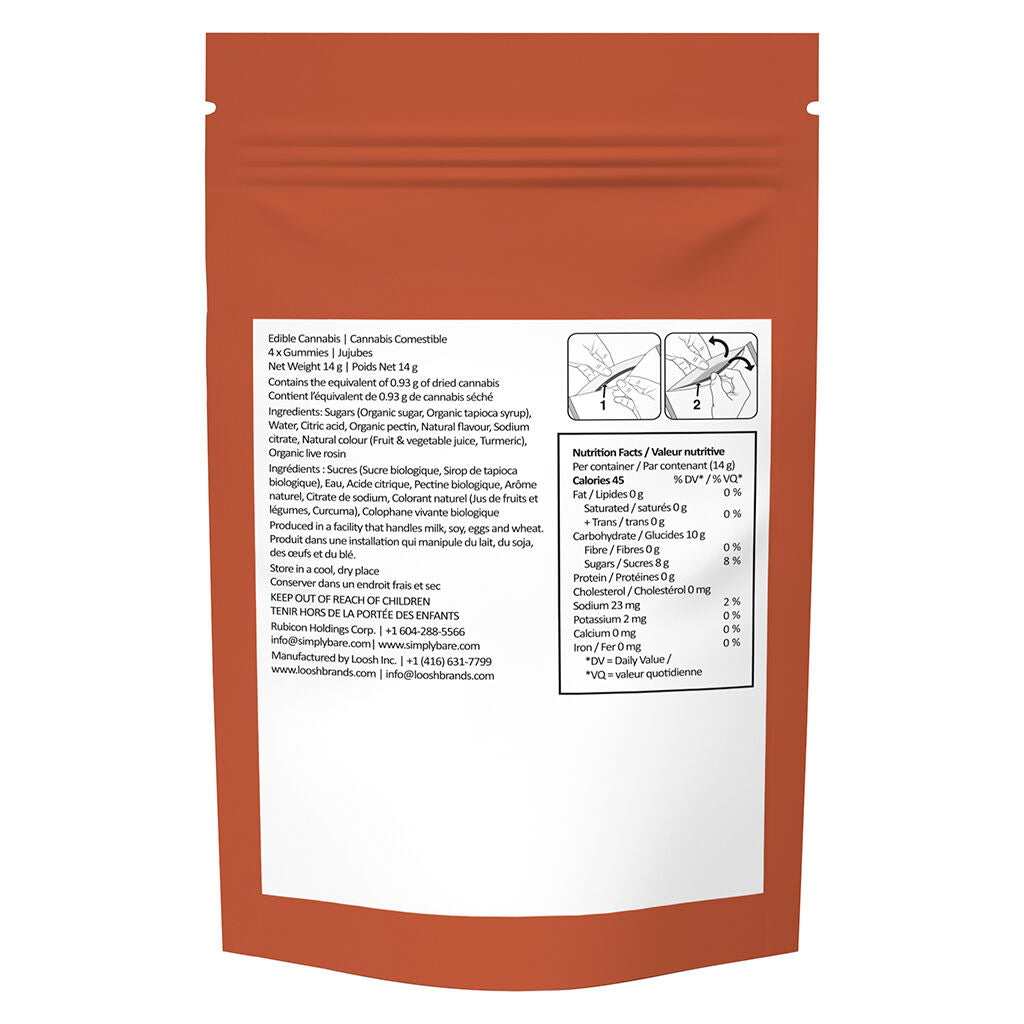 White Rainbow Organic Live Rosin Gummies - 