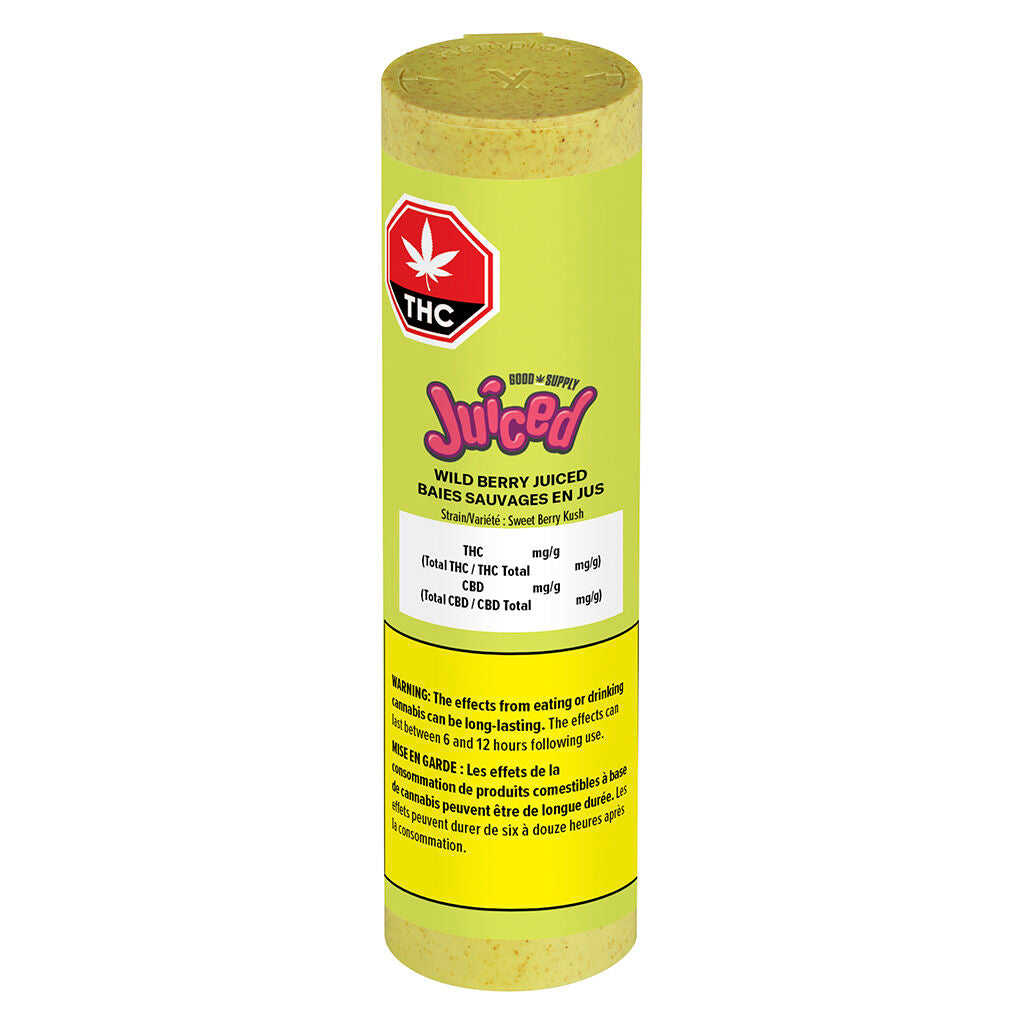 Wild Berry Juiced – Sweet Berry Kush Infused Pre-Roll - 