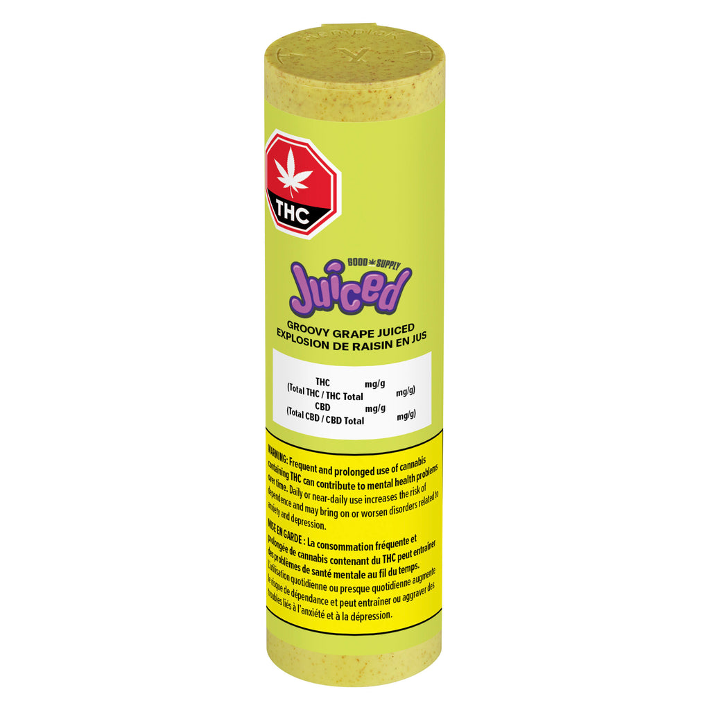 Groovy Grape Juiced - Grand Daddy Purps Infused Pre-Roll - 