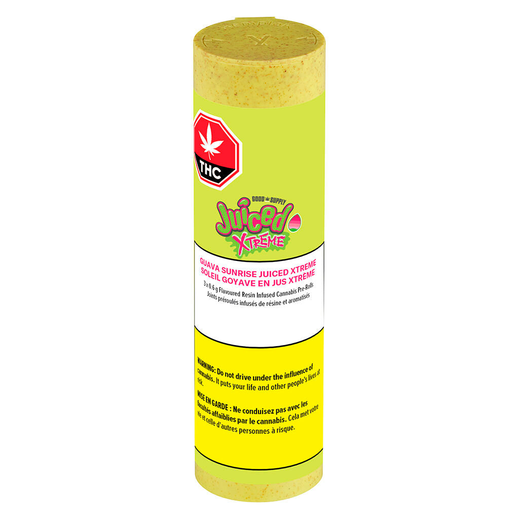 Juiced Xtreme Guava Sunrise Resin Infused Pre-Roll - 