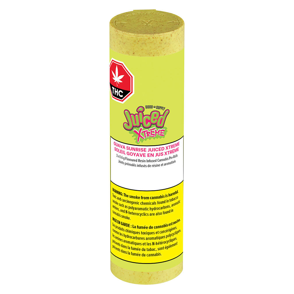 Juiced Xtreme Guava Sunrise Resin Infused Pre-Roll - 