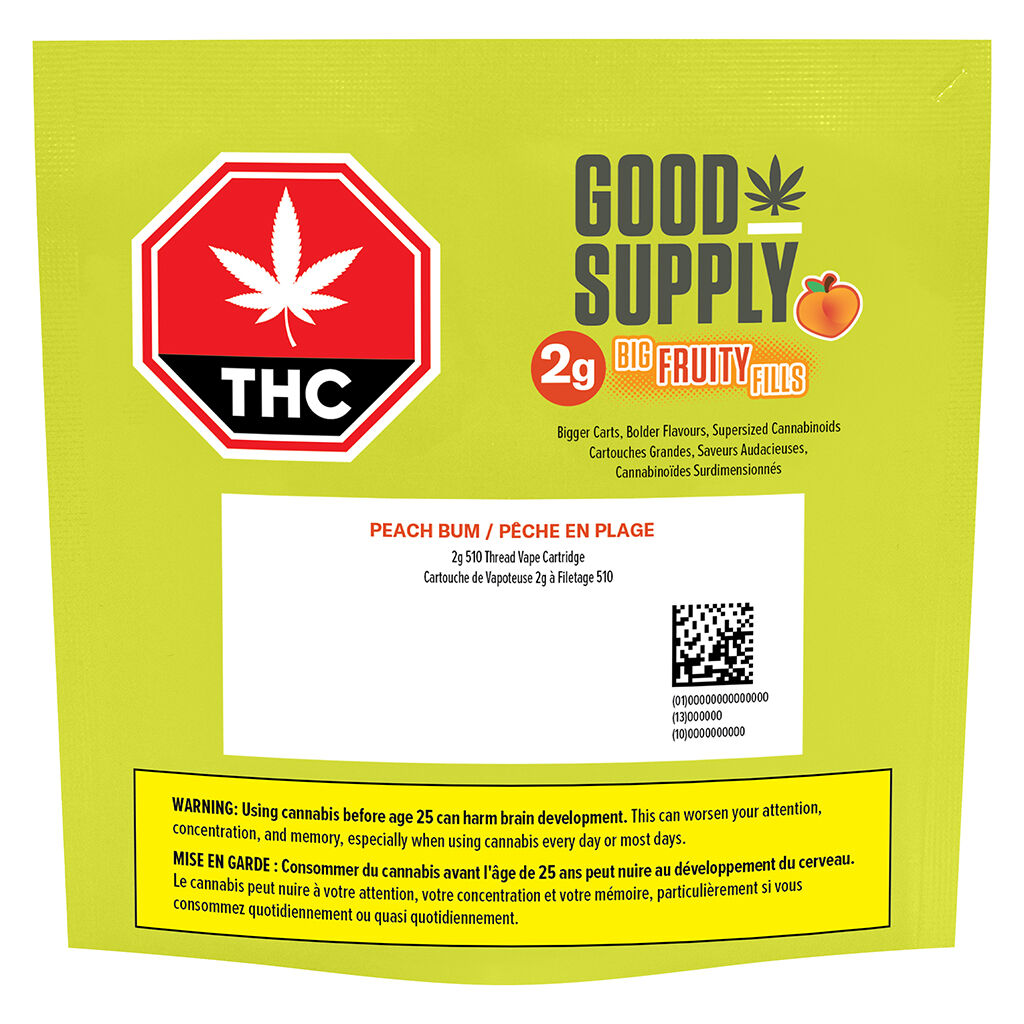 Peach Bum 510 Thread Cartridge - 