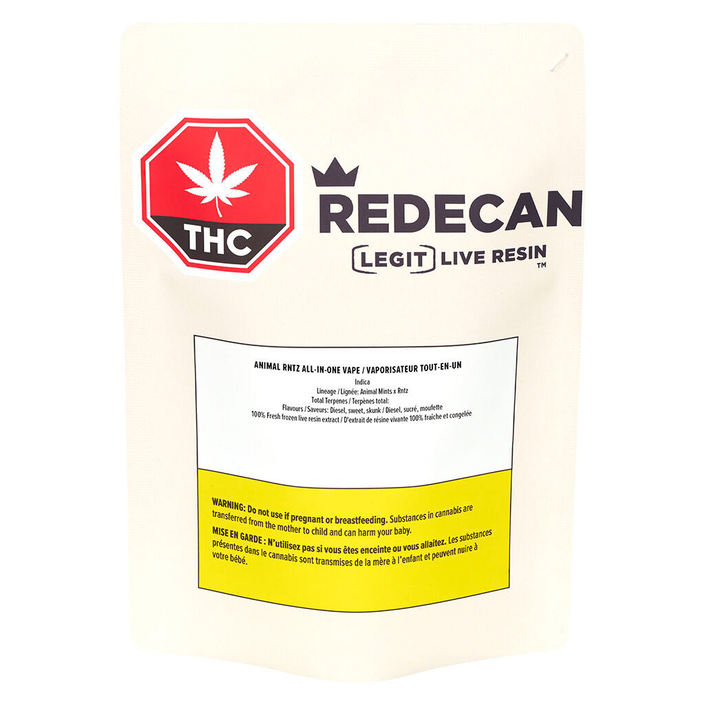 Legit Live Resin Animal Rntz All-in-one Vape - 