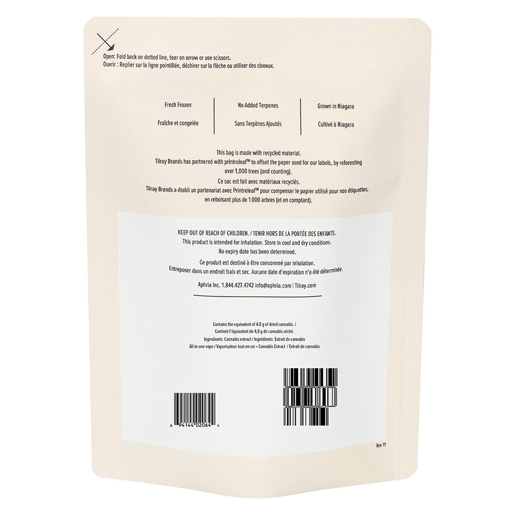 Legit Live Resin Purple Churr* All-in-one Vape - 