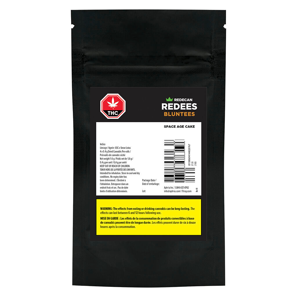 Space Age Cake Redees Bluntees Pre-Roll - 