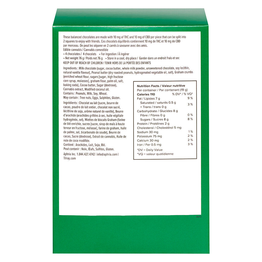 Peanut Butter Balanced Chocolate Multi-Pack - 