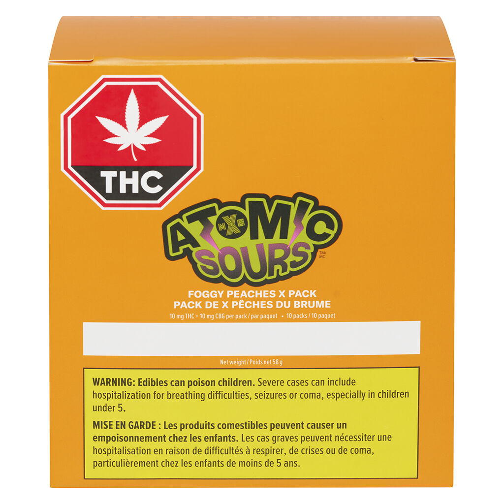 Foggy Peaches Gummies X Pack - 