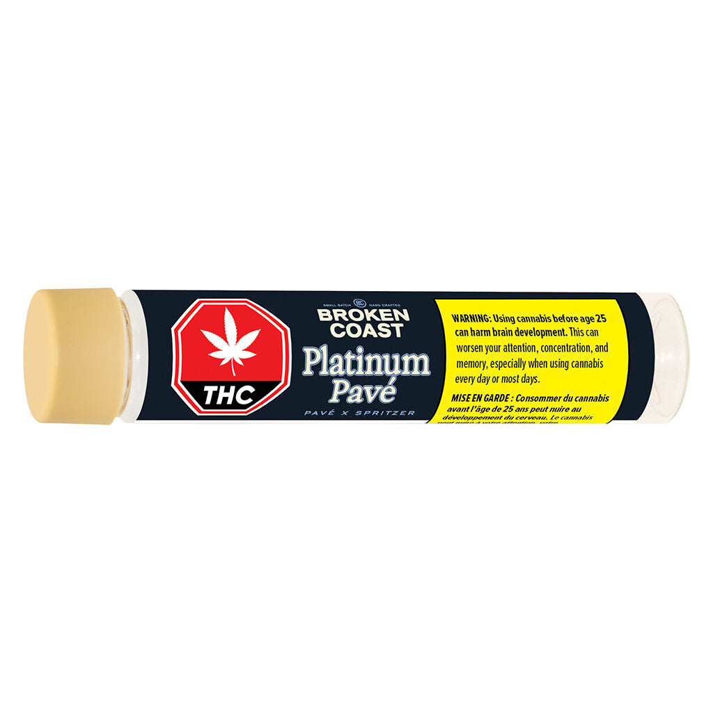 Platinum Pavé Blunt - 