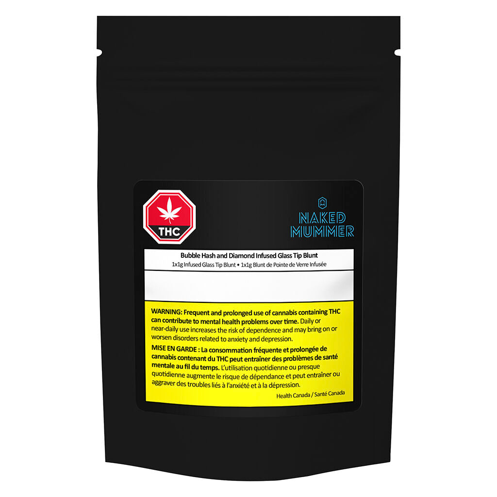 Bubble Hash And Diamond Infused Blunt - 