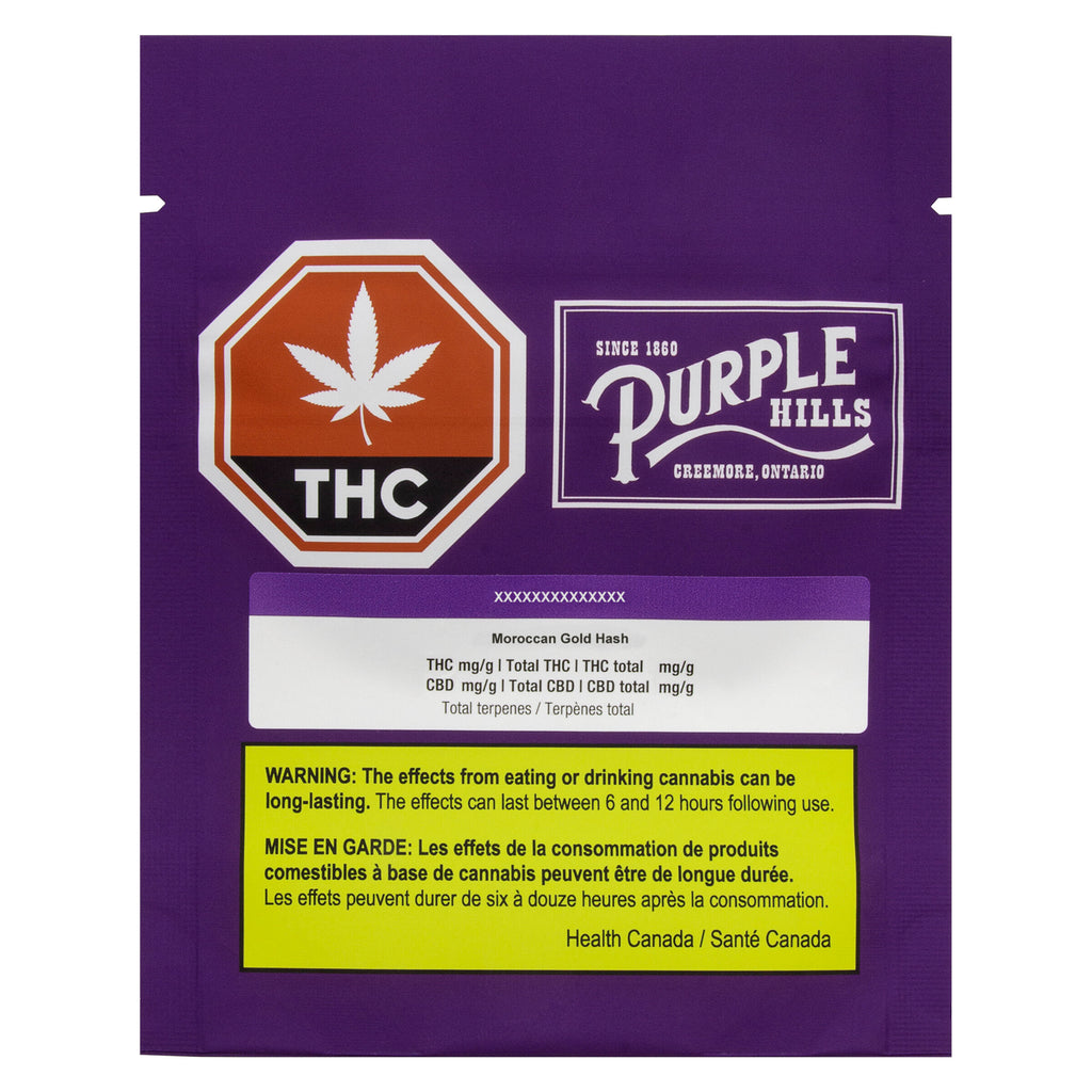 Moroccan Gold Hash - 