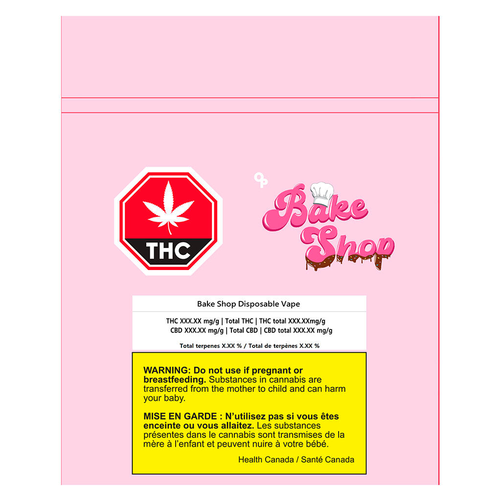 Vaporisateur jetable Bake Shop
