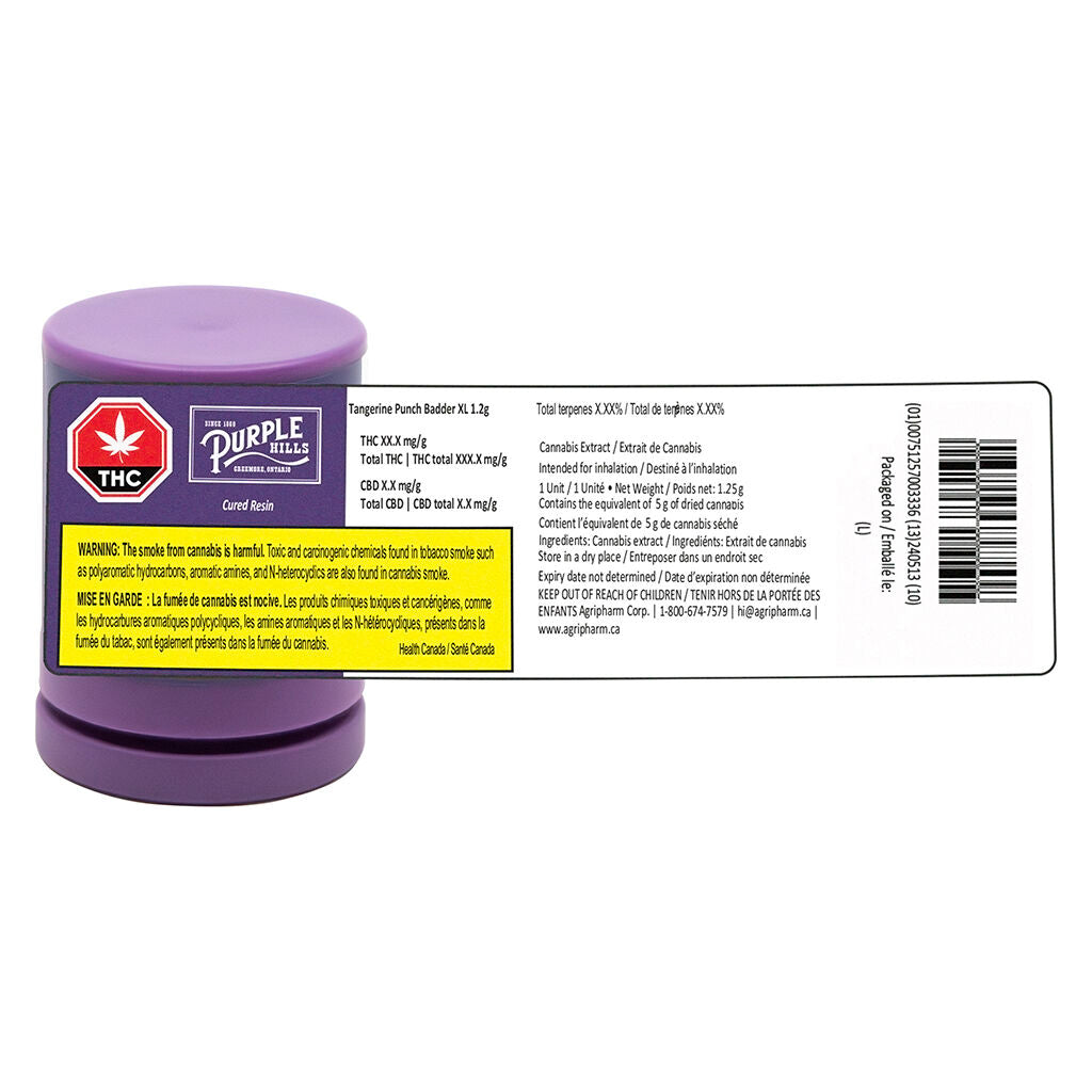 Cured Resin – Tangerine Punch Badder XL
