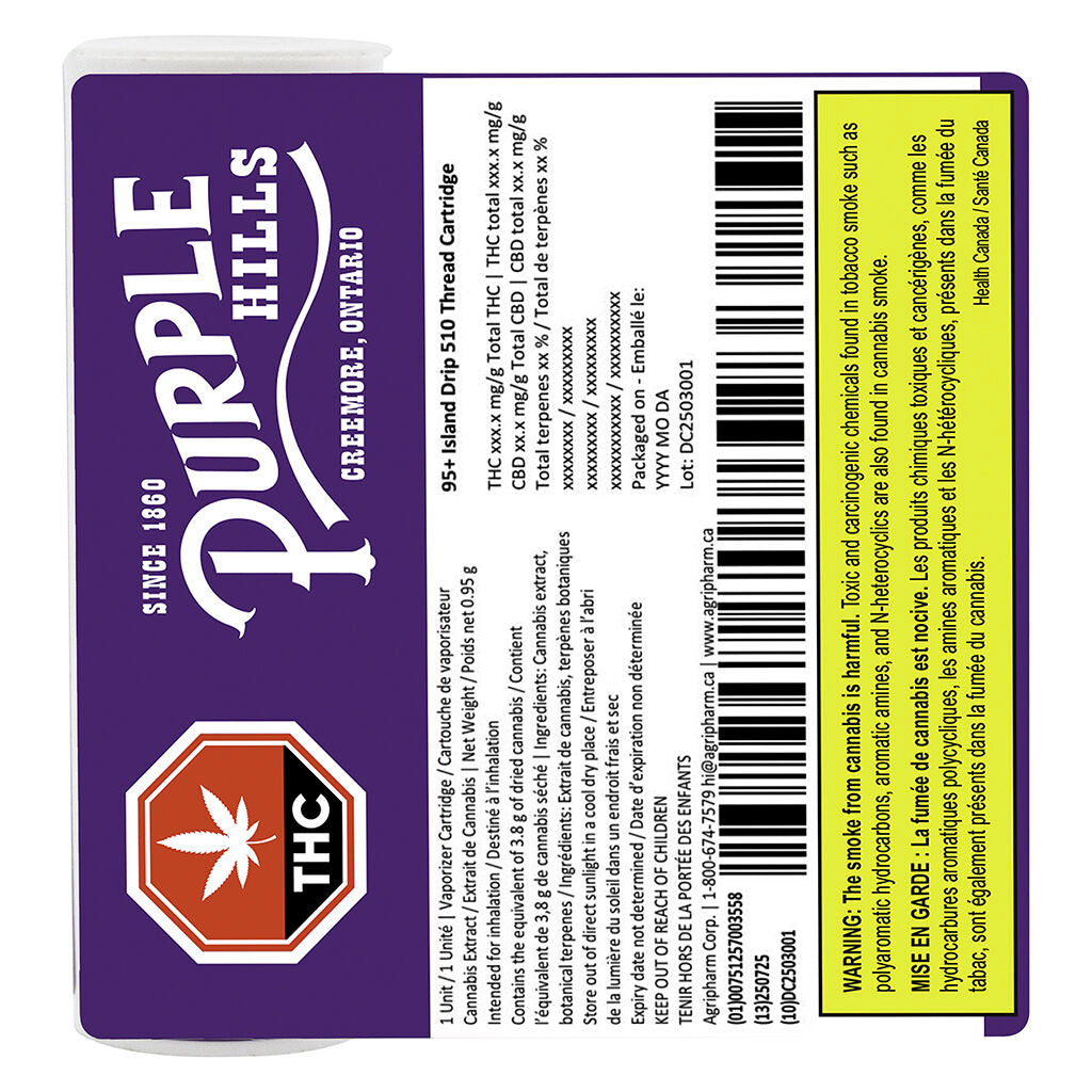 95+ Island Drip 510 Thread Cartridge - 