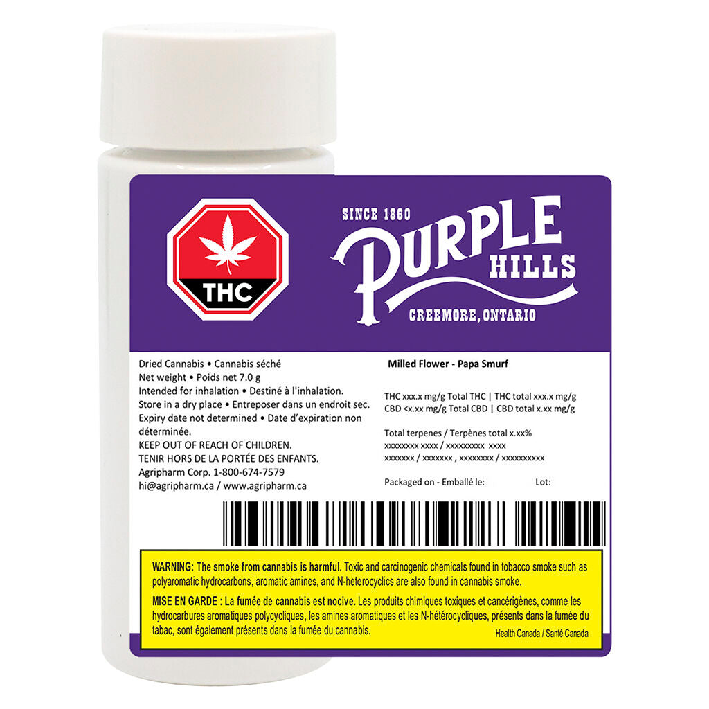 Milled Flower – Papa Smurf - 