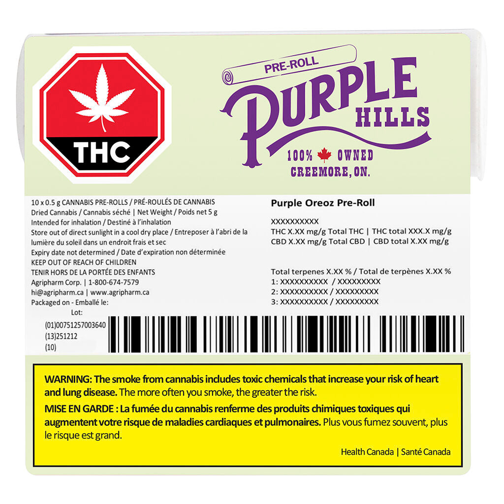 Purple Oreoz Pre-Roll - 