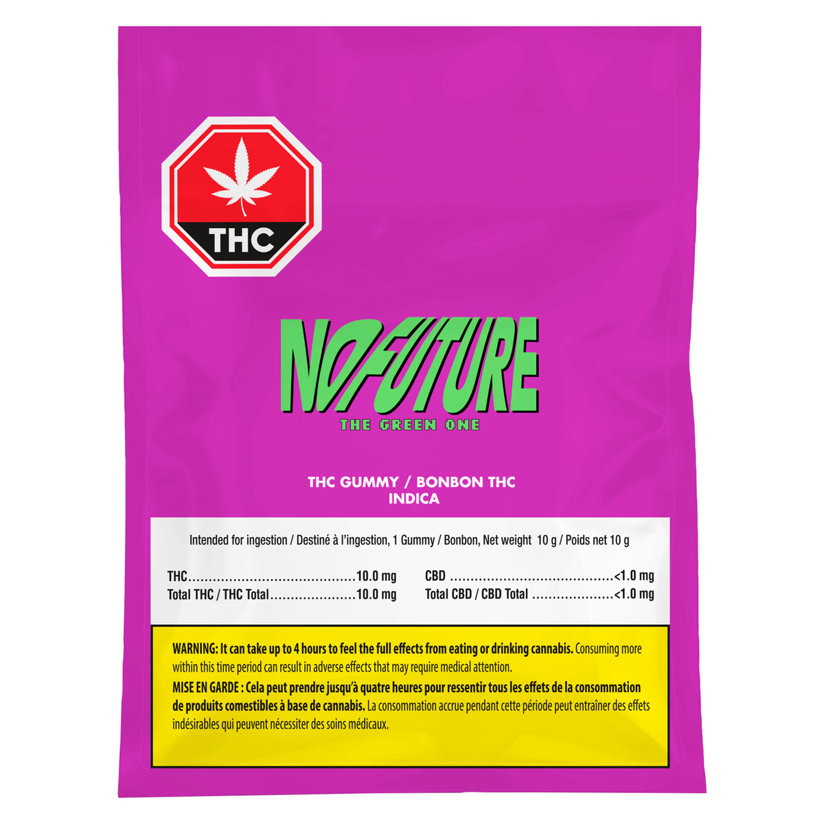 The Green One Indica THC Gummy