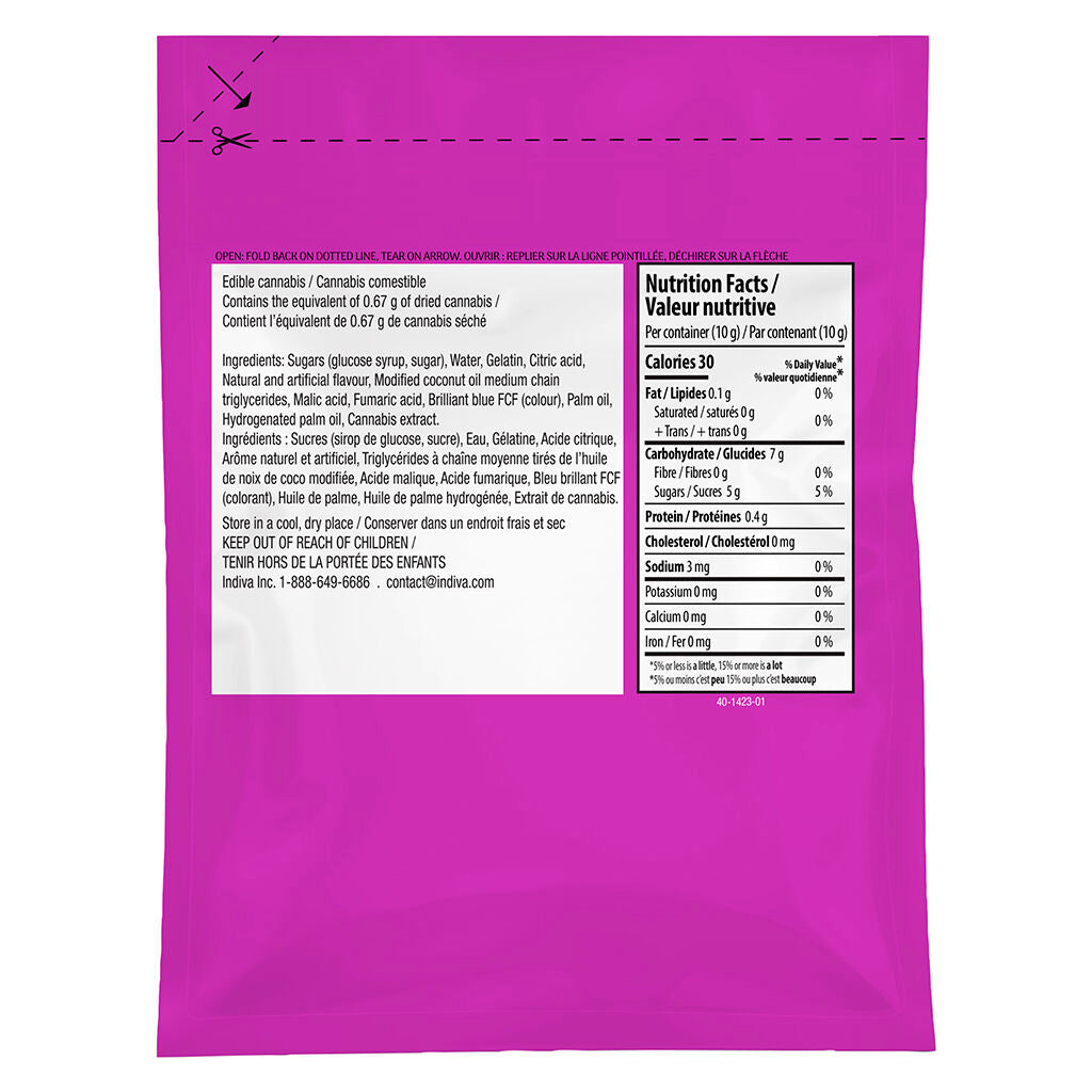 The Blue One Sativa THC Gummy - 