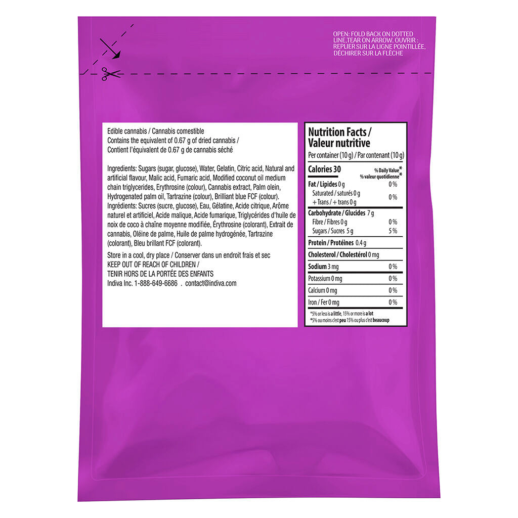 The Red One - Indica THC Gummy - 