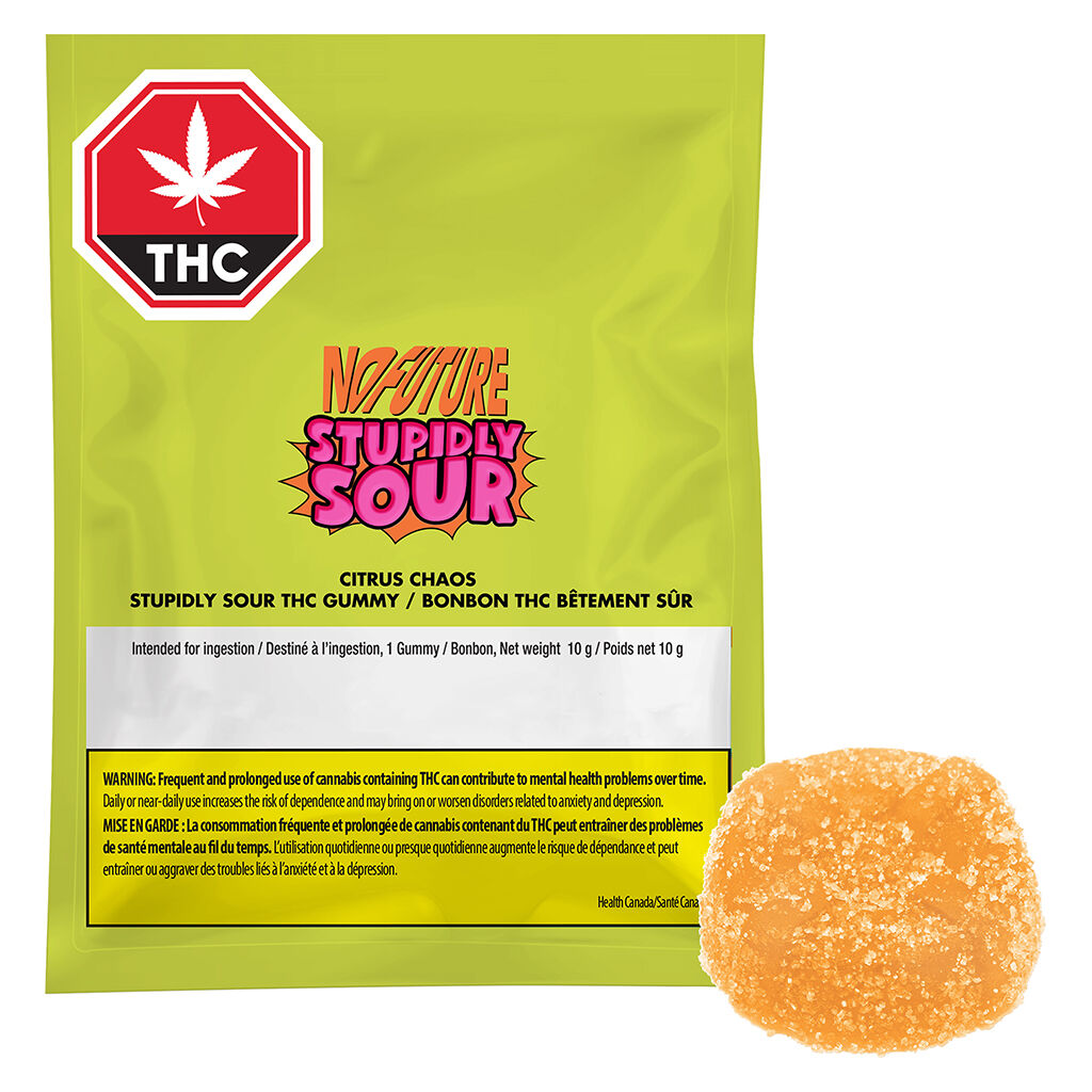 Citrus Chaos - Stupidly Sour THC Gummy - 