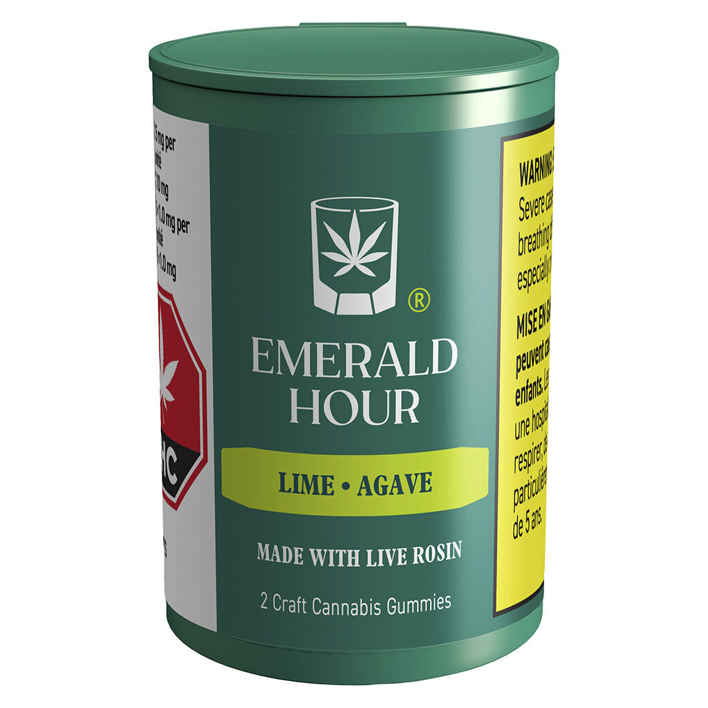 Live Rosin Gummies - Lime Agave - 