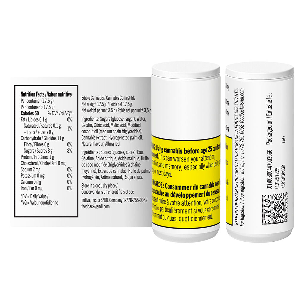 Sour Cherry Bliss 1:1:1 CBC/CBG/THC - 