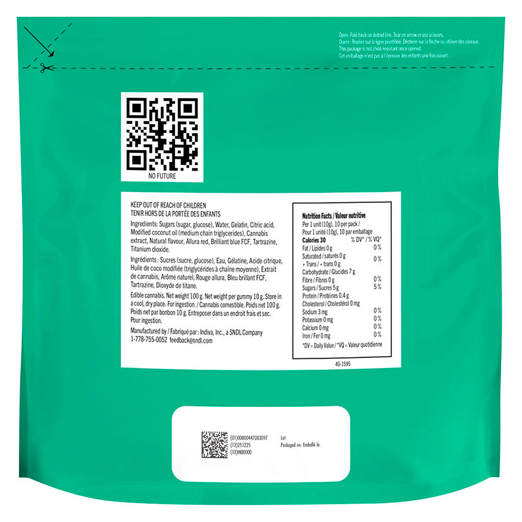 10x the Madness: Ratio'd The 1:1 Baked Apple One CBD:THC - 