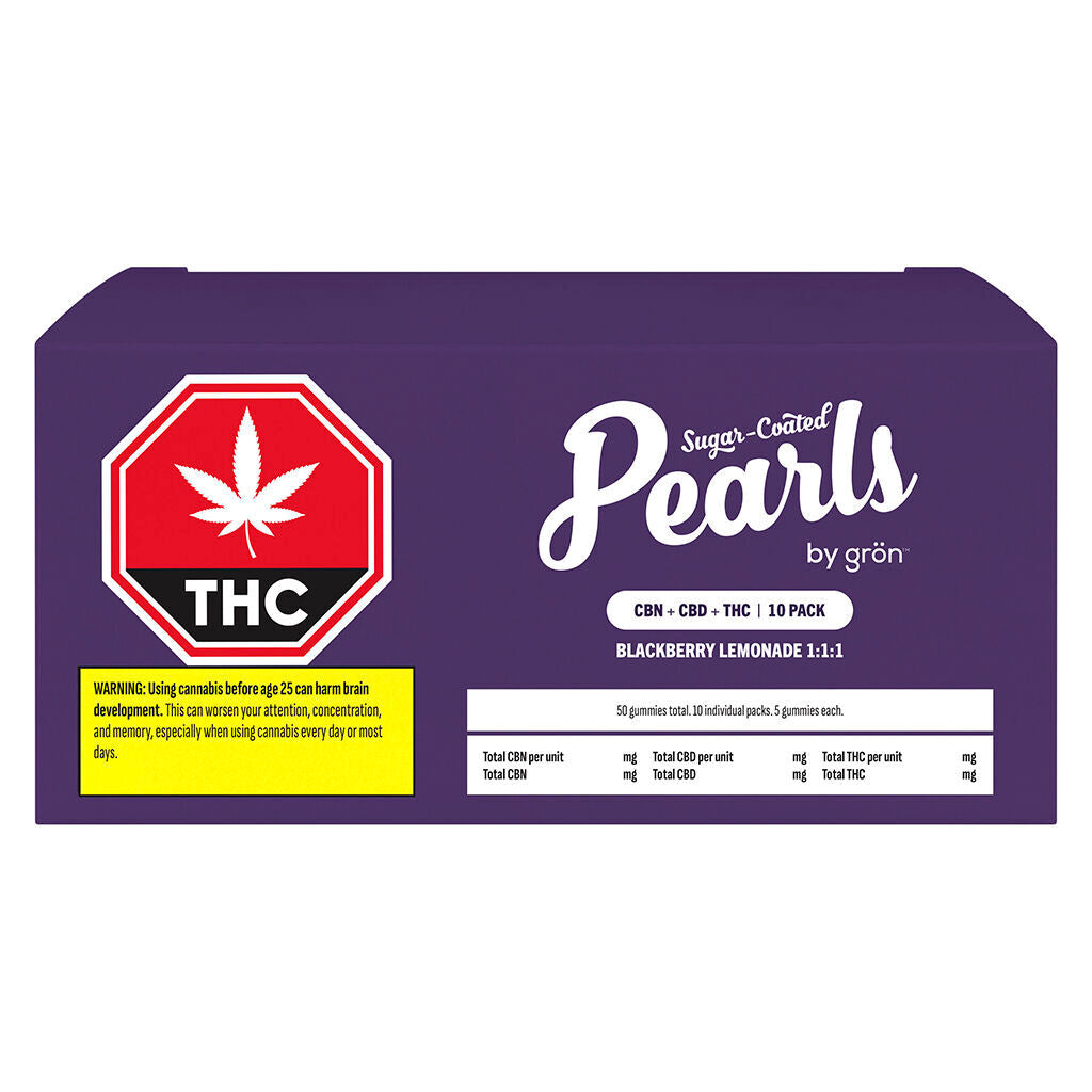 Blackberry Lemonade 1:1:1 CBN/CBD/THC Multipack - 