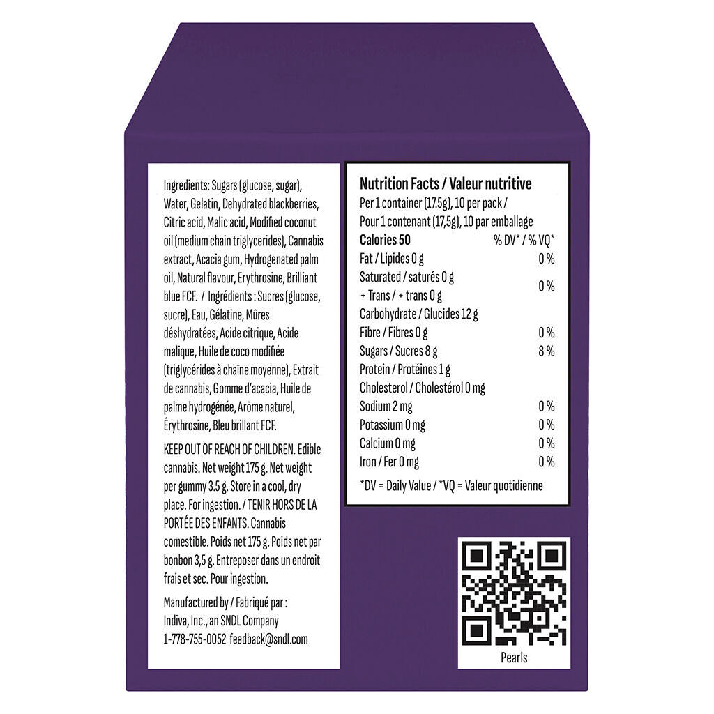 Blackberry Lemonade 1:1:1 CBN/CBD/THC - 