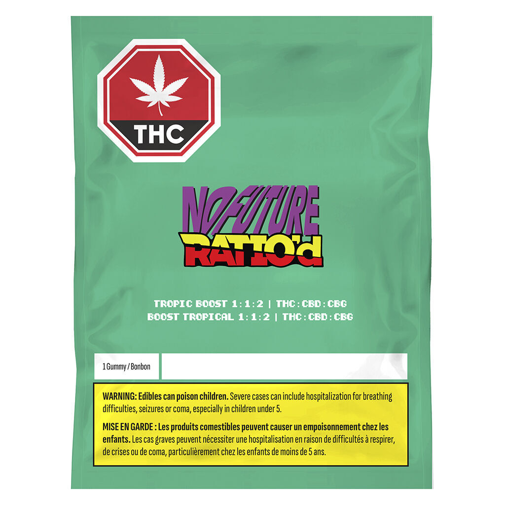 Ratio'd Tropic Boost 1:1:2 THC/CBD/CBG - 