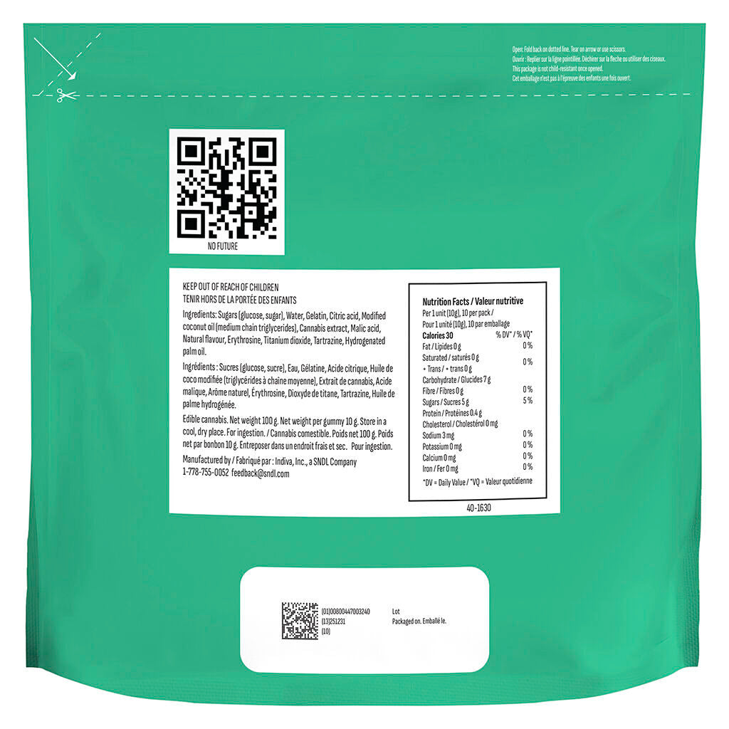 10X the Madness: Ratio'd Tropic Boost 1:1:2 THC/CBD/CBG - 