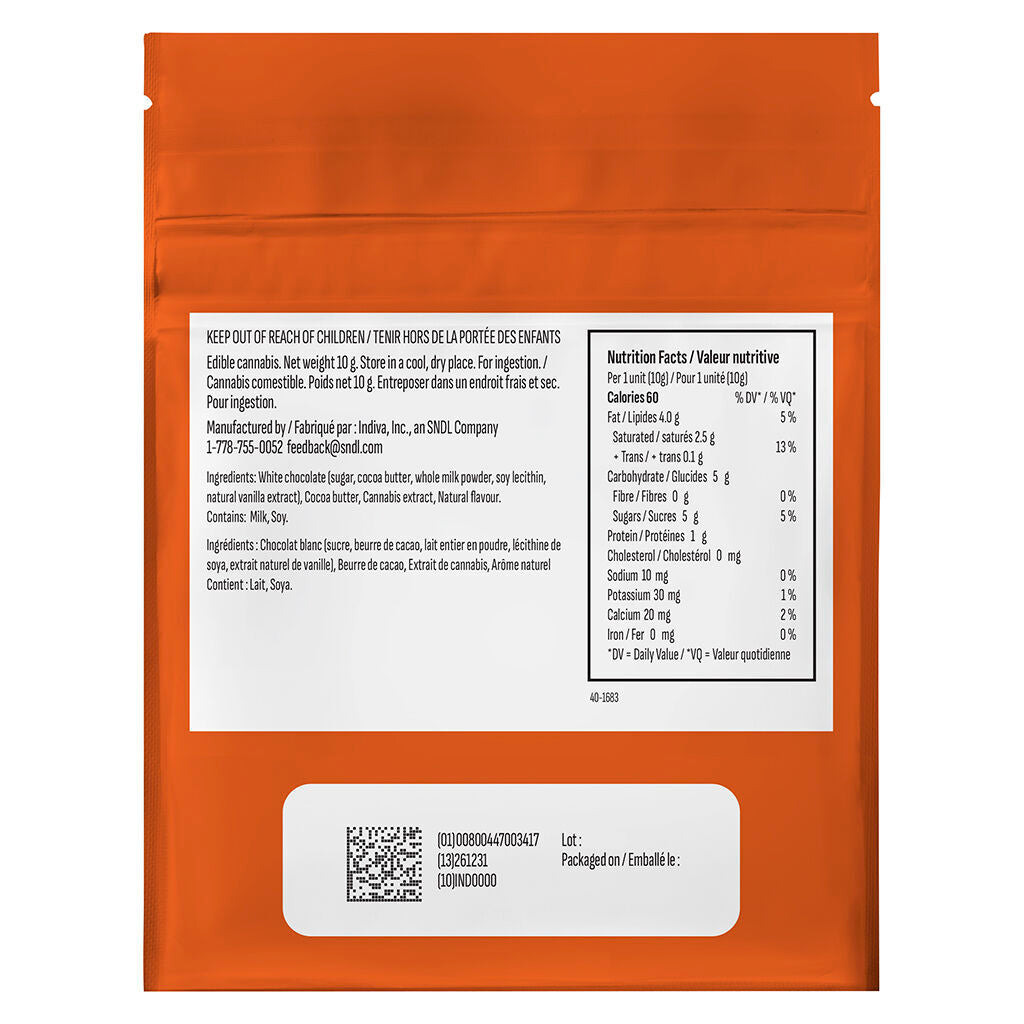 Chocolat blanc Cinnamon Dream 2:2:1 THC/CBD/CBN