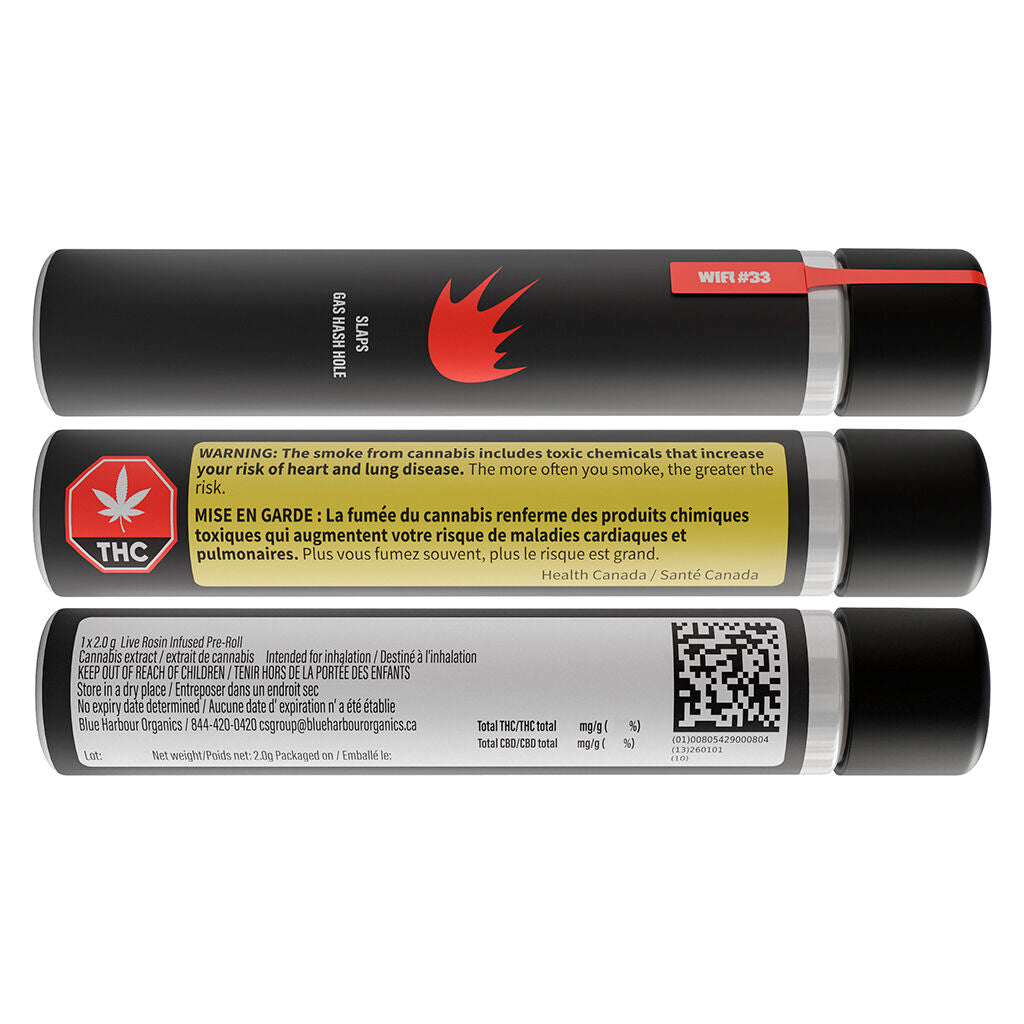 Gas Hash Hole Infused Pre-Roll - 