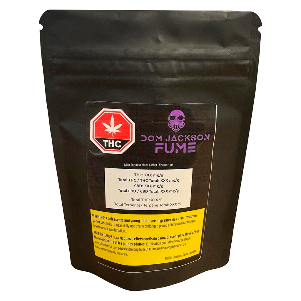 Max Exhaust Haze Sativa - Shatter - 