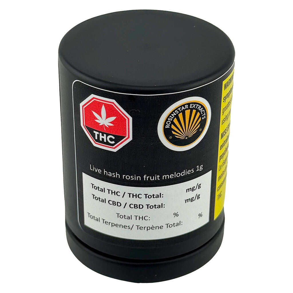 Live hash rosin fruit melodies