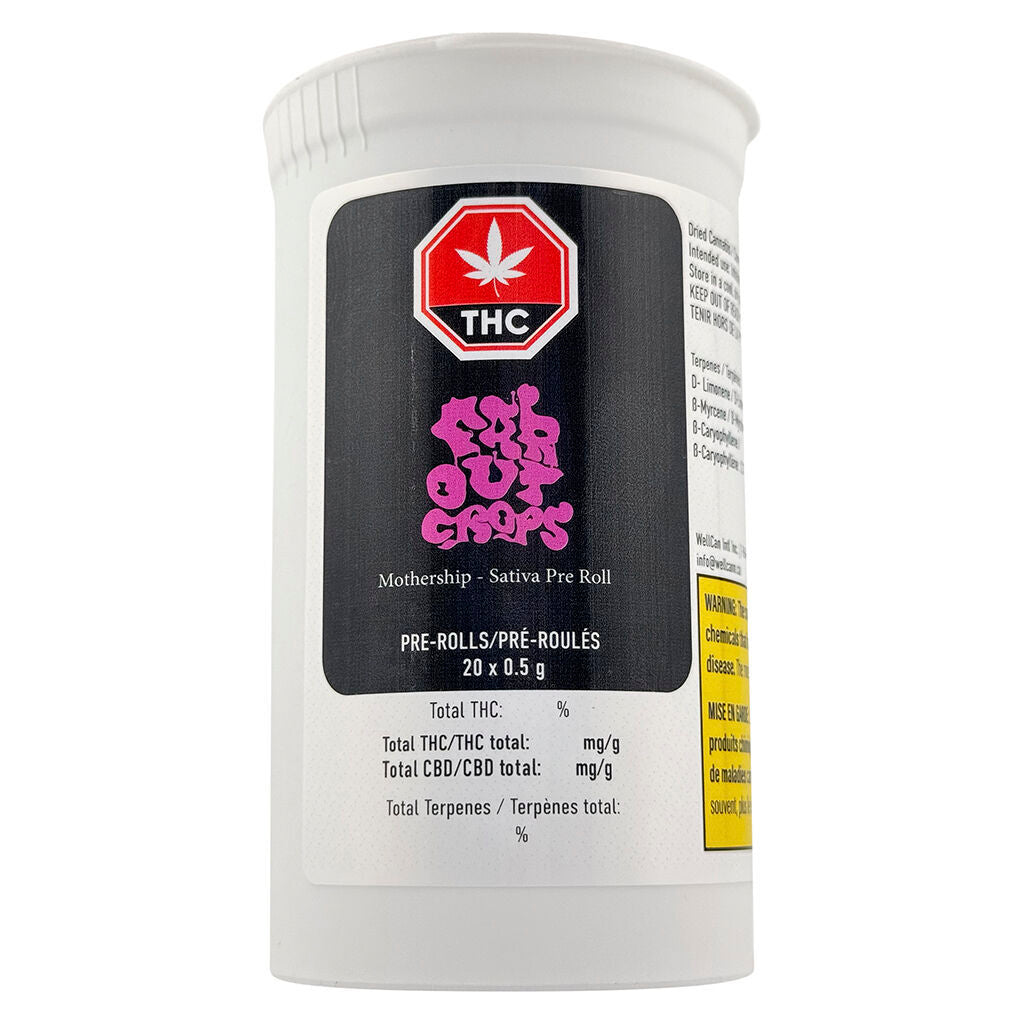Mothership 4 Strain Variety Pack Pre-Roll - 
