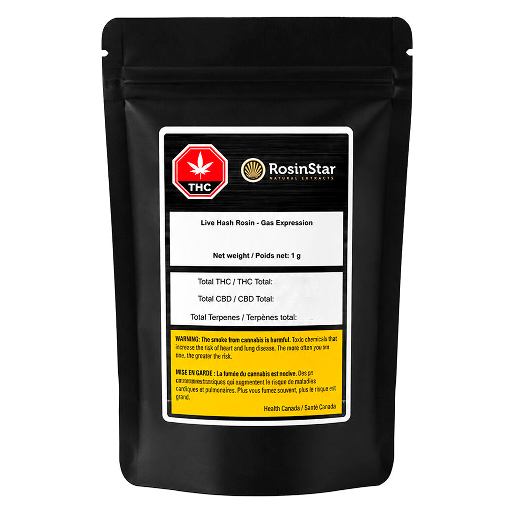 Live Hash Rosin - Gas Expression