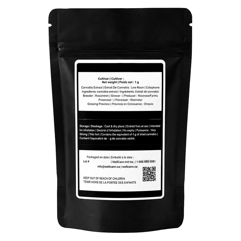 Live Hash Rosin - Gas Expression | Ontario Cannabis Store