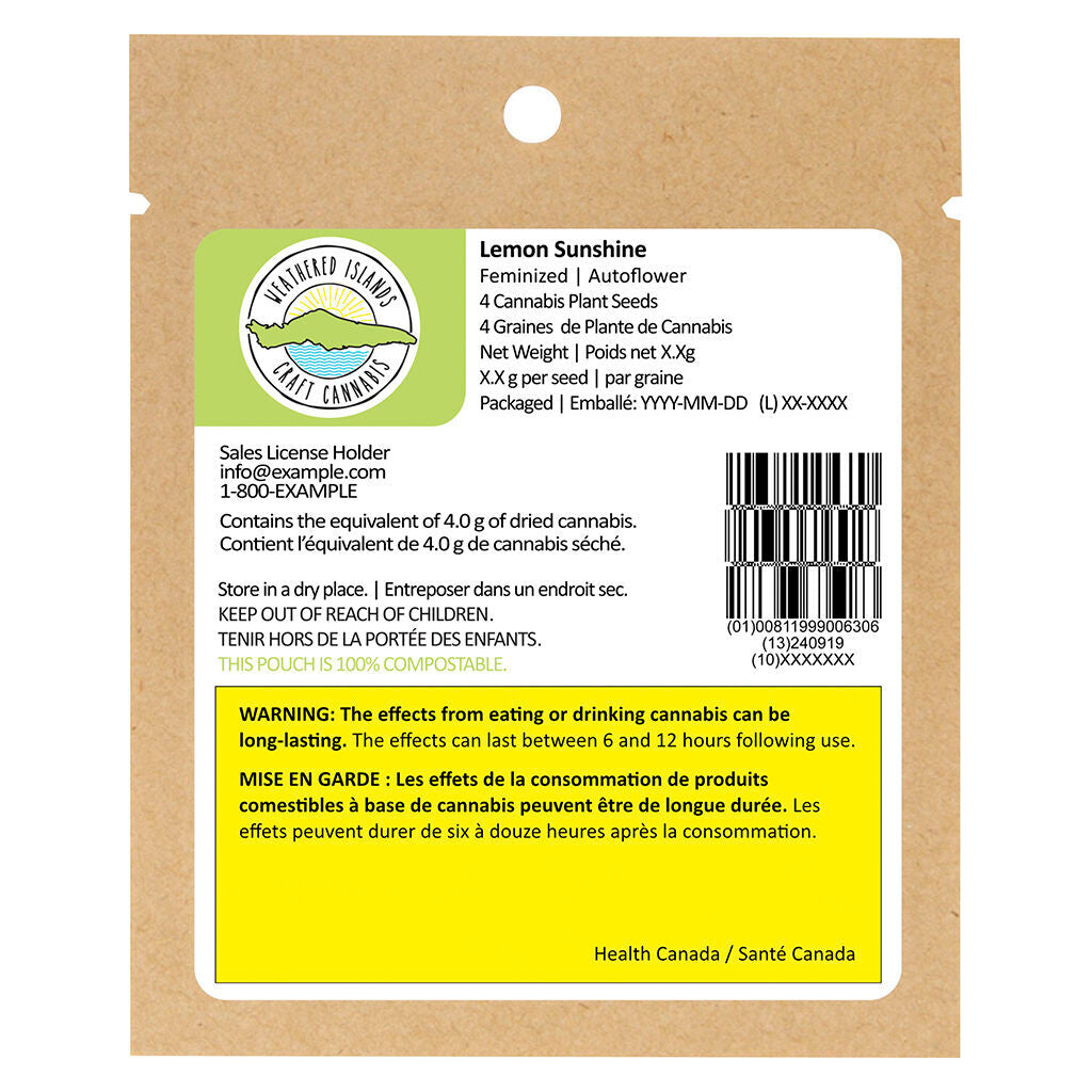 Lemon Sunshine Autoflower Feminized Seeds - 