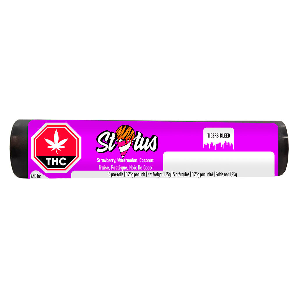 Tigers Bleed Liquid Diamond Infused Kief Coated Pre-Roll - 