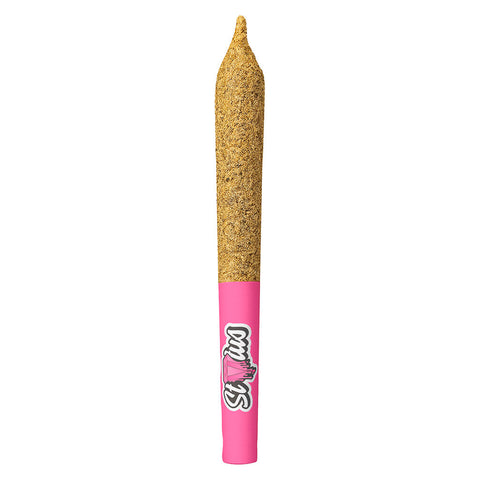 Photo Bubble Bubble Liquid Diamond Infused Kief Coated Pre-Roll