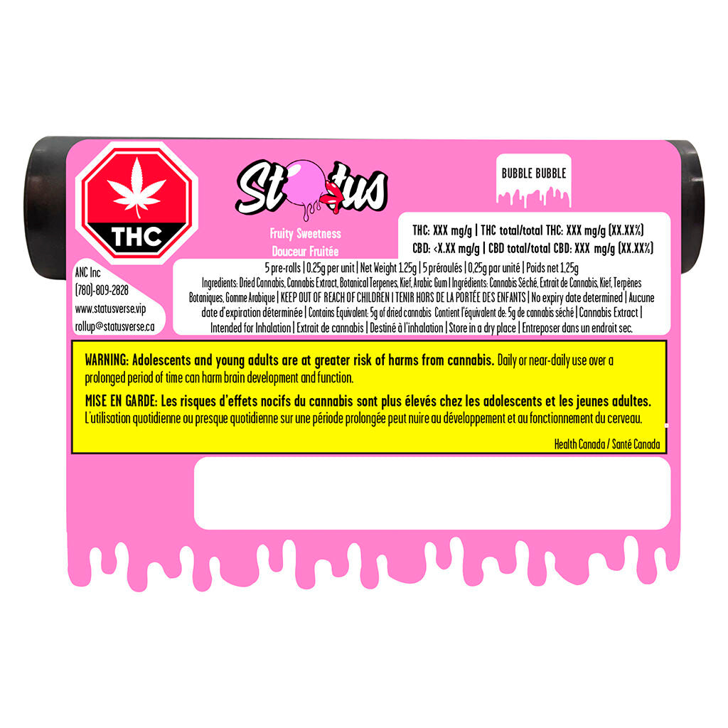 Bubble Bubble Liquid Diamond Infused Kief Coated Pre-Roll - 