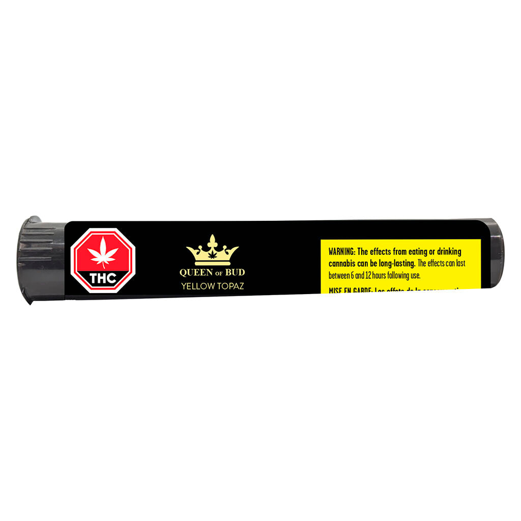 Yellow Topaz Live Rosin Chamomile Petal Blunt - 