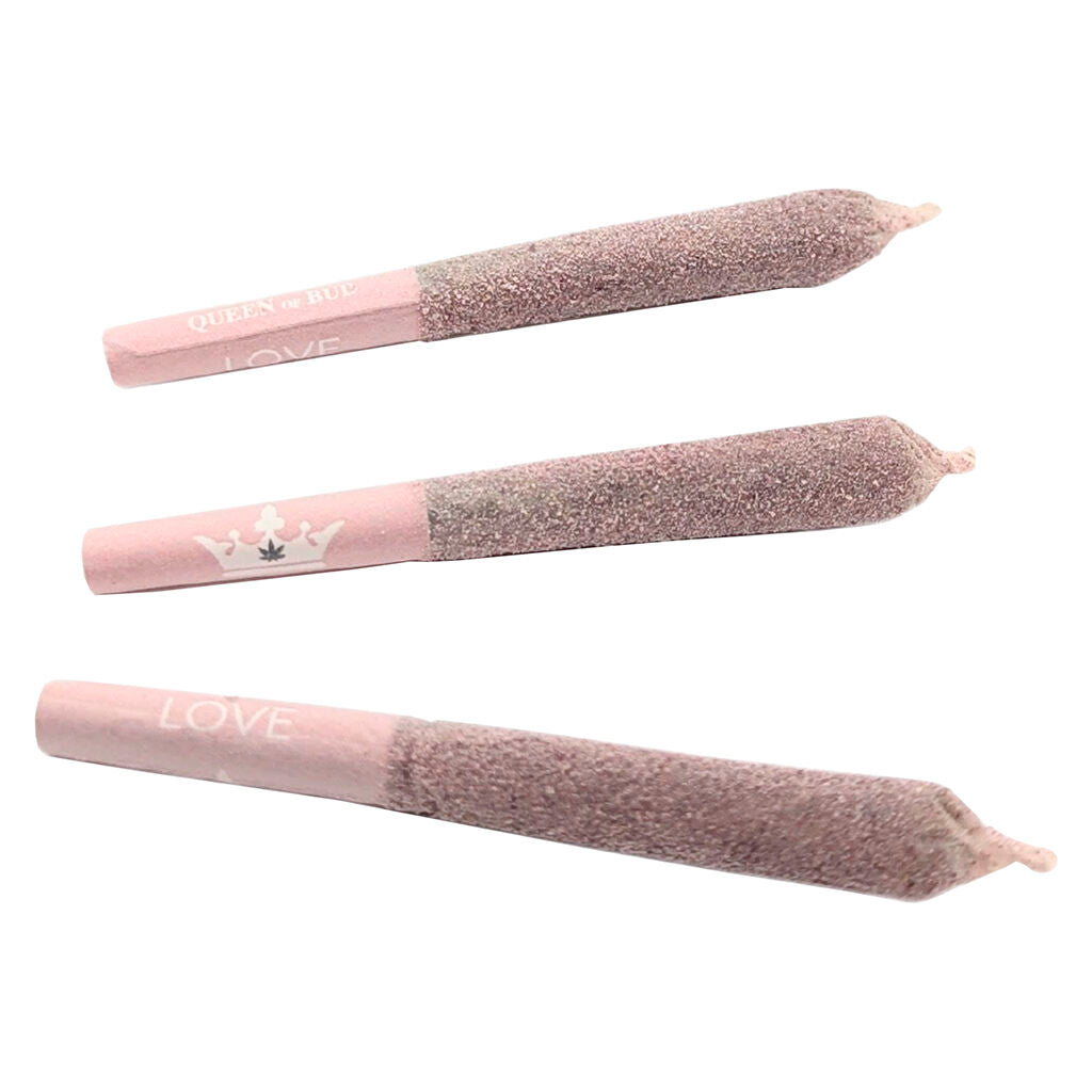 Rose Quartz Infused Rose Diamond Coated Pre-Roll - 